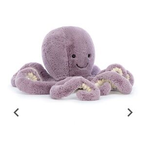 Jellycat Purple Octopus Stuffed Animal